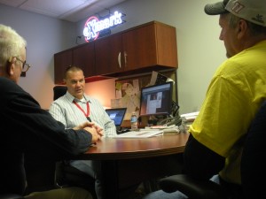 Brian and Gene Coe sit down with Exmark Director of Marketing, Daryn Walters