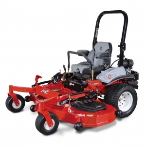 With a 60-inch UltraCut Series 6 cutting deck, the Lazer Z X-Series machine makes quick work of any mowing job.