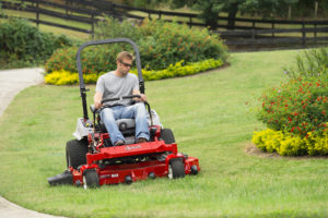 Exmark Lazer Z E-Series commercial zero-turn mower