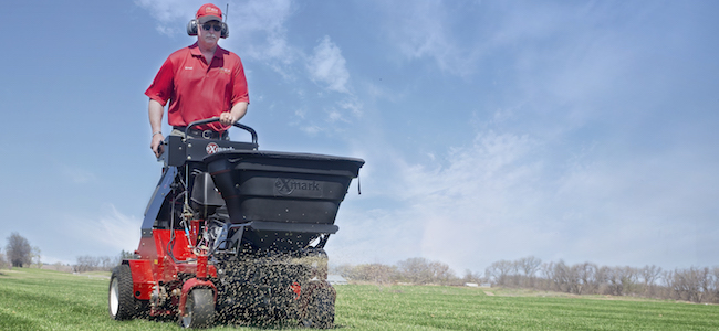 Aerator attachment for riding lawn online mower