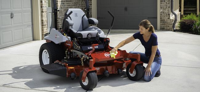 Removing exmark 2025 mower blades