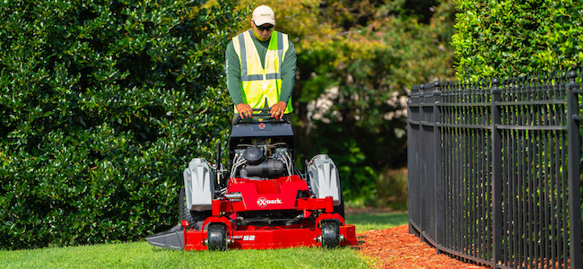 Exmark stand on online mower